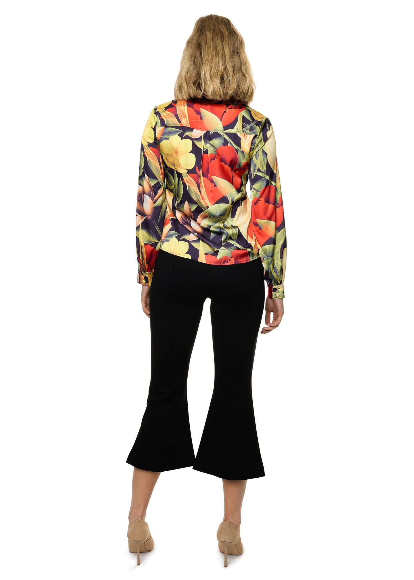 Compression Skinny Flare Pant (Solid)