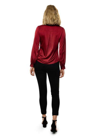 Button Down Long Sleeve Shirt (Solid)