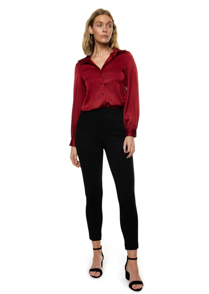 Button Down Long Sleeve Shirt (Solid)