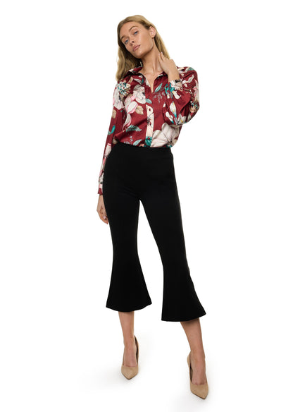 Button Down Long Sleeve Shirt (Print)