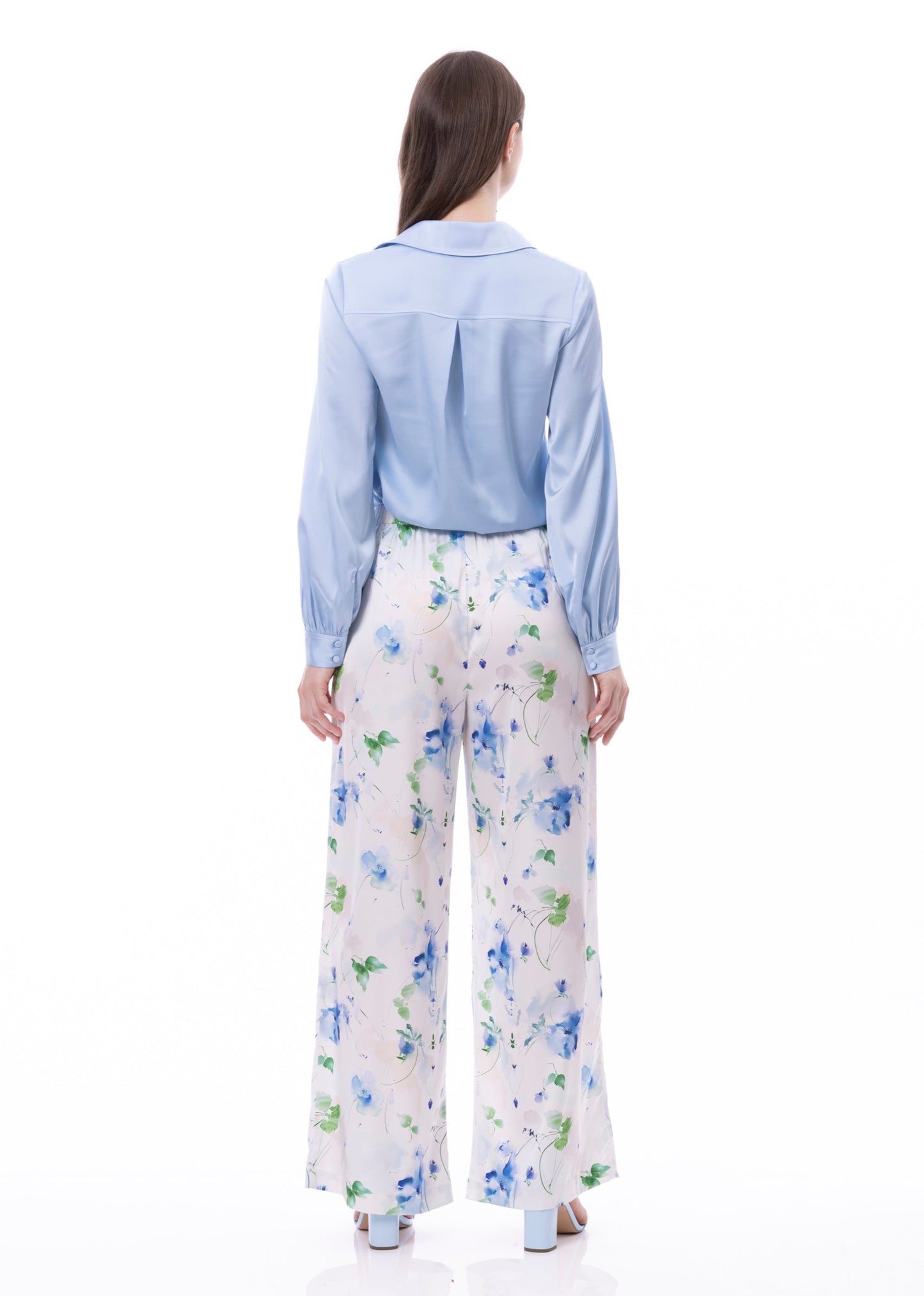 Button Down Long Sleeve Shirt (Solid)