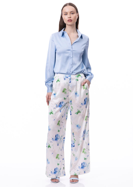 Button Down Long Sleeve Shirt (Solid)